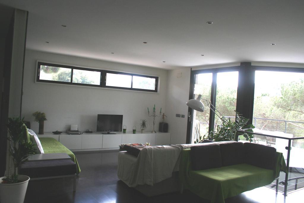 Casa Ceca De La Playa Y Barcelona, Con Piscina Climatizada Y Jacuzzi Villa Vallromanes Szoba fotó